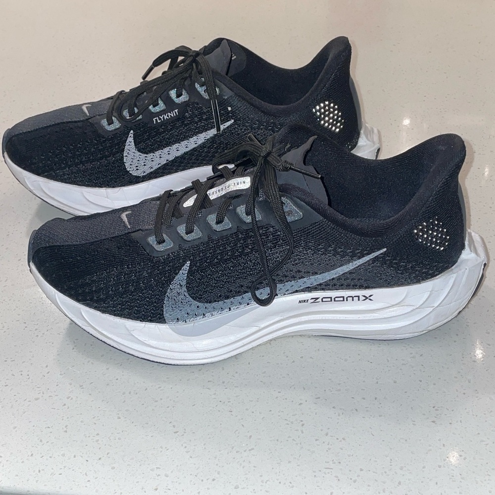 Nike Pegasus Plus - ZoomX Black and White Sneakers